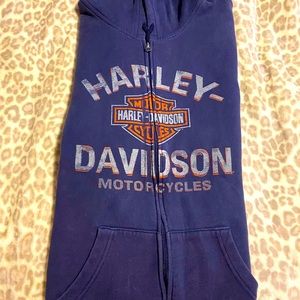 Harley hoodie.